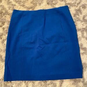 Ann Taylor Royal Blue Skirt